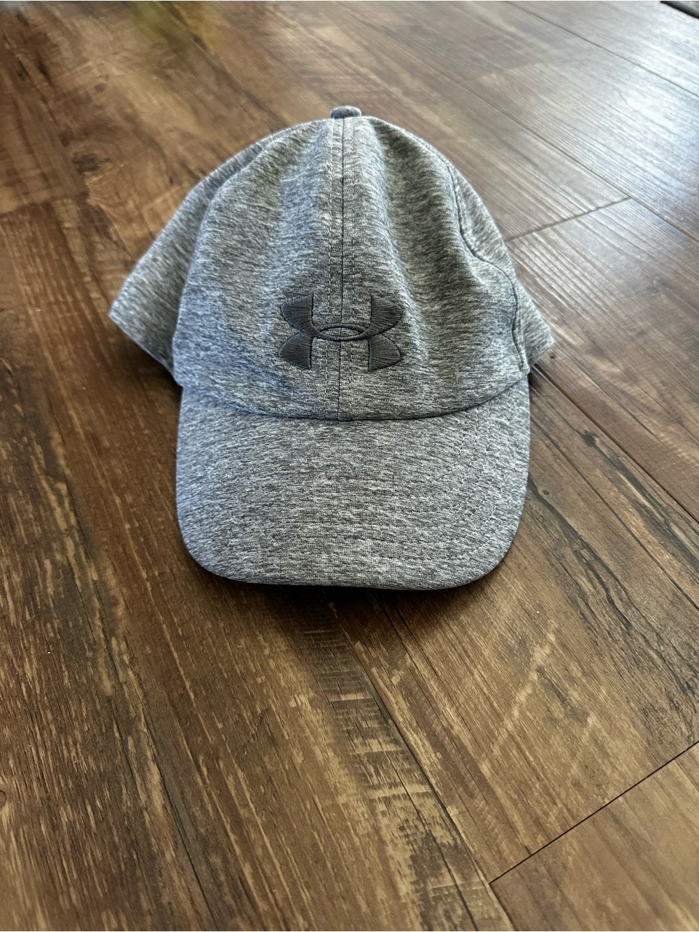 Under Armour Heather Gray Athletic Cap with Embroidered Logo